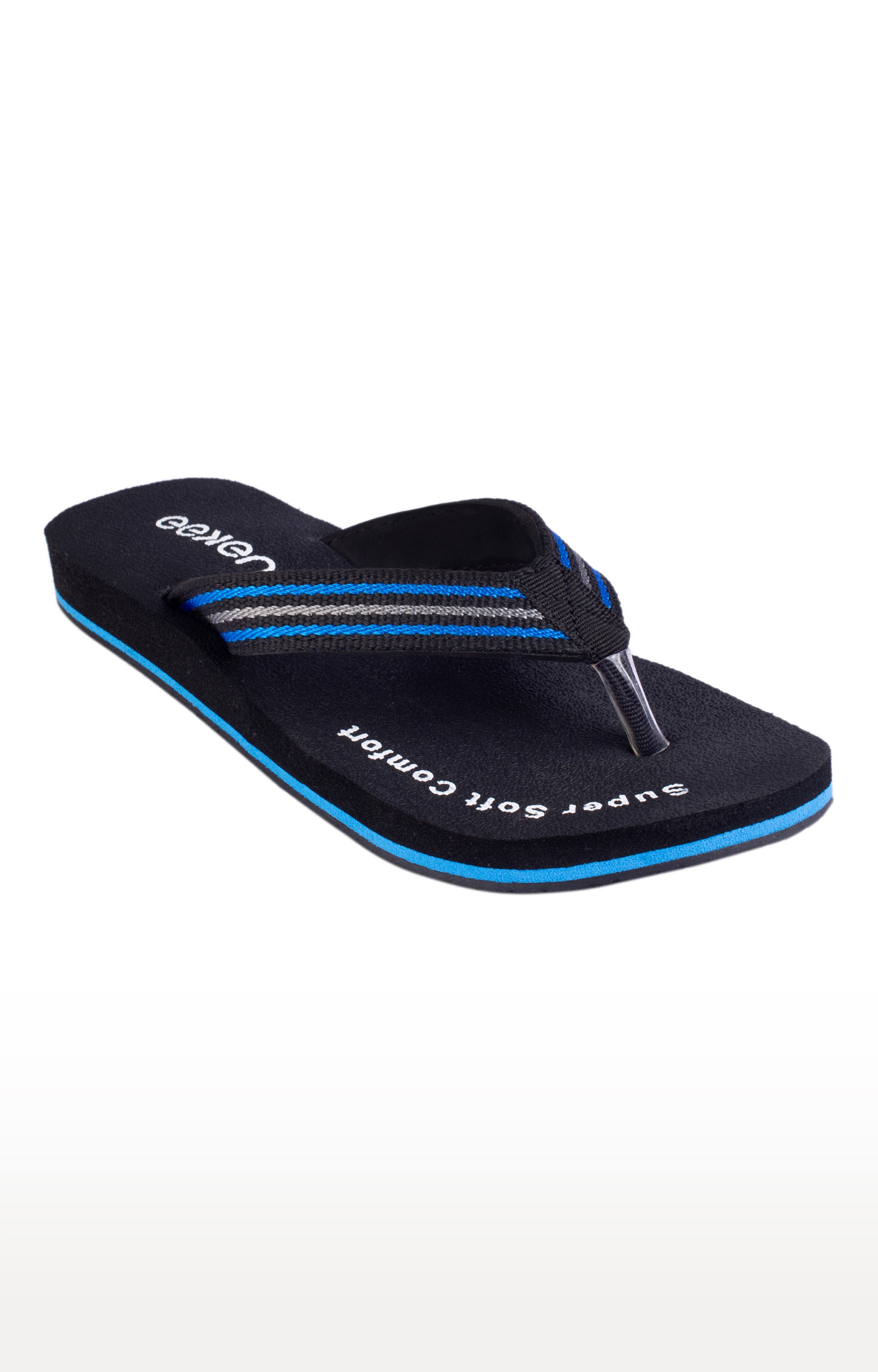 Eeken Black Lightweight Flip Flop For Women By Paragon
