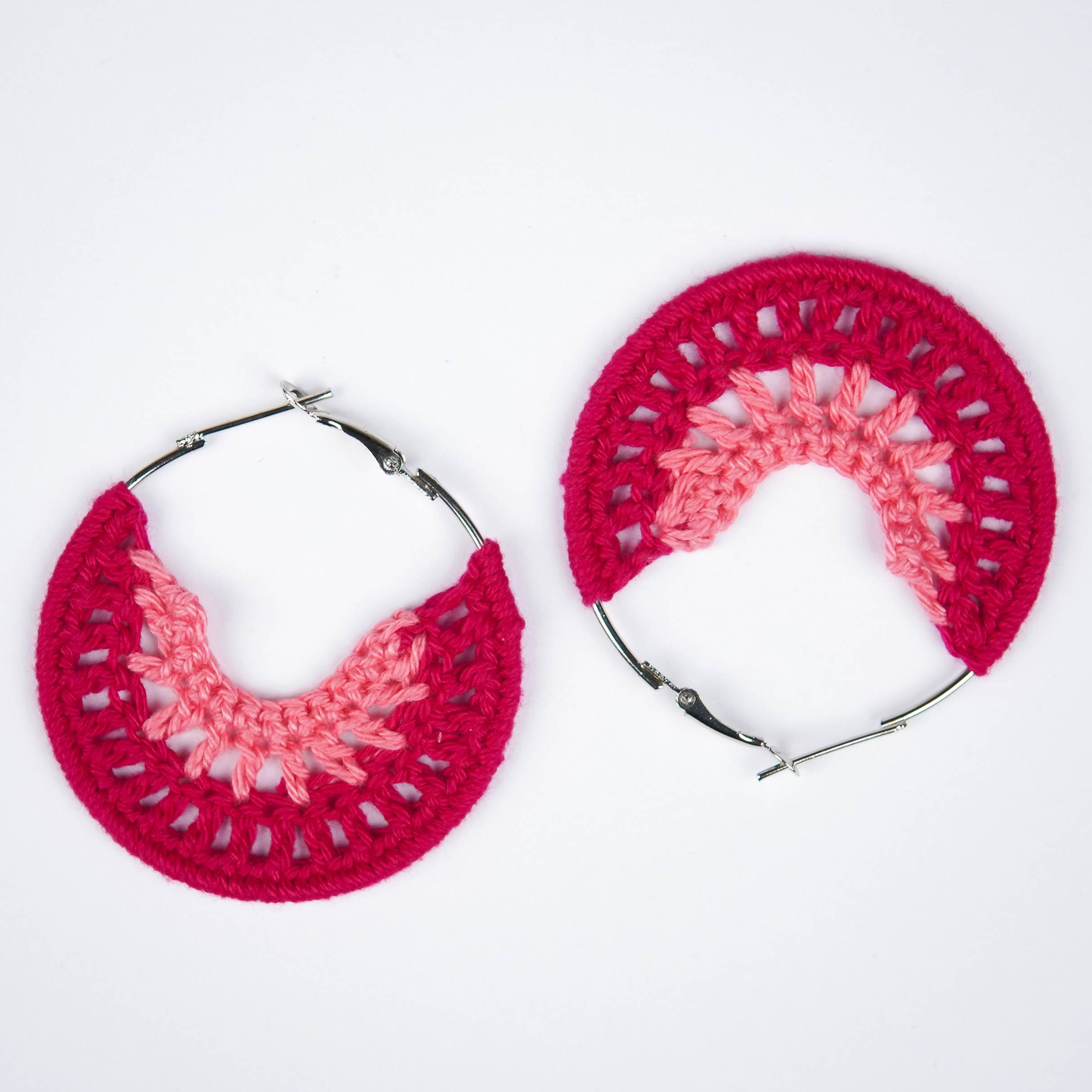 hoops in crochet