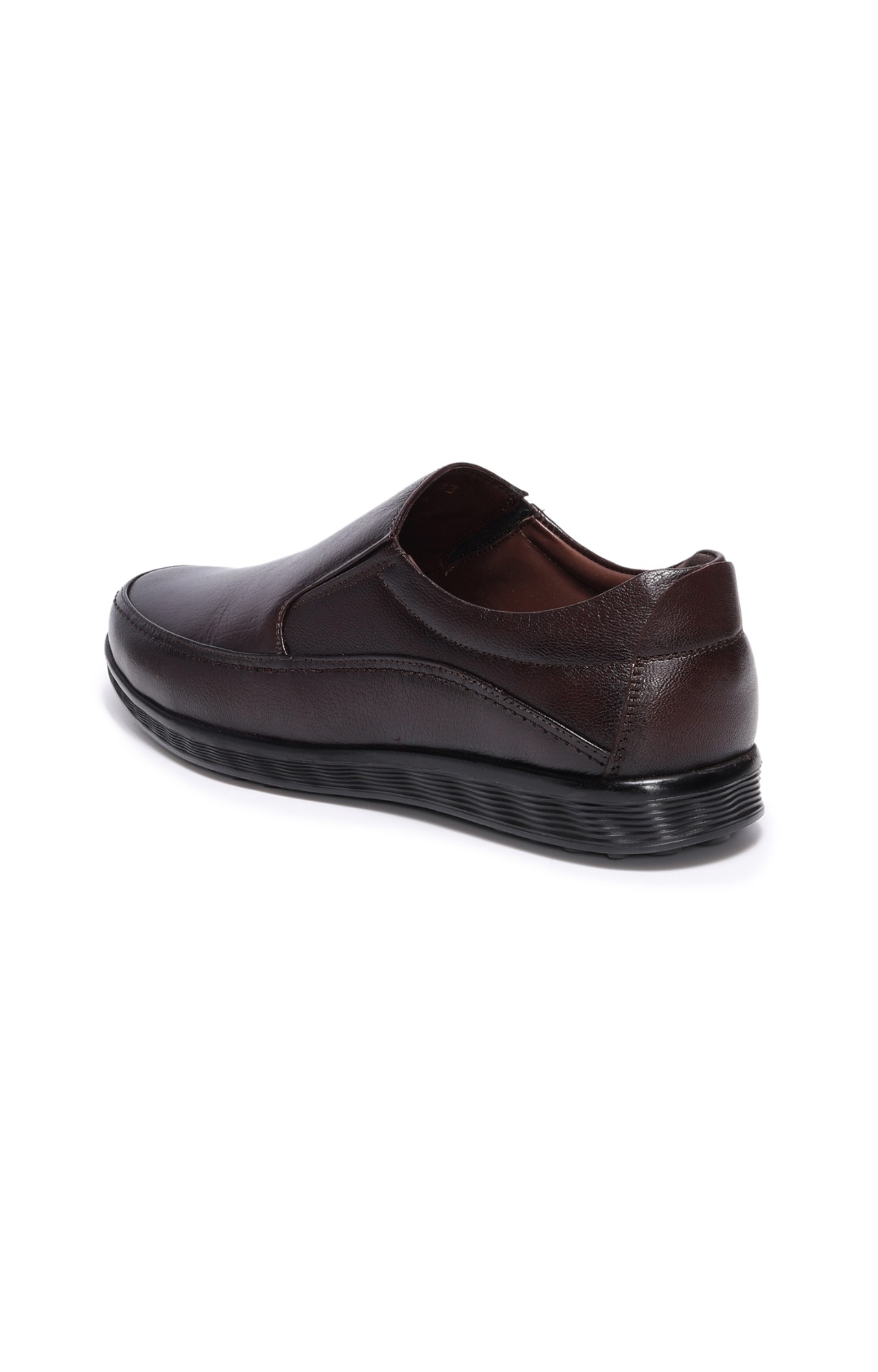 Men Cherry Ajanta Formal Slip-Ons