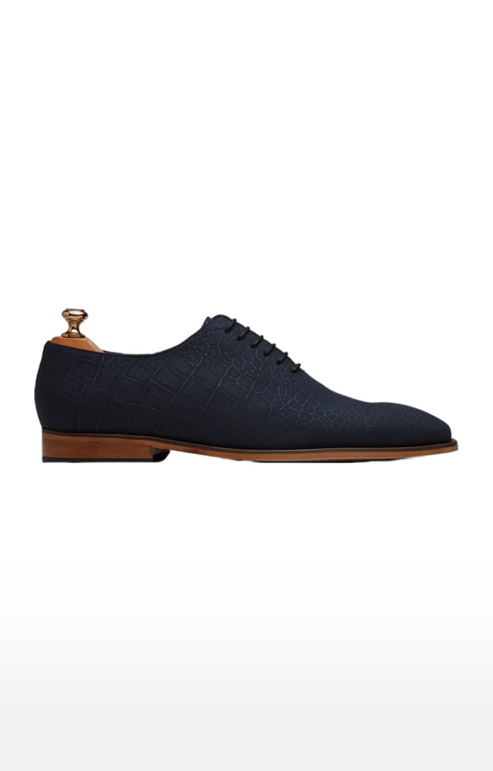 Ethik | Men's Out of the Blu Blue PU Oxfords