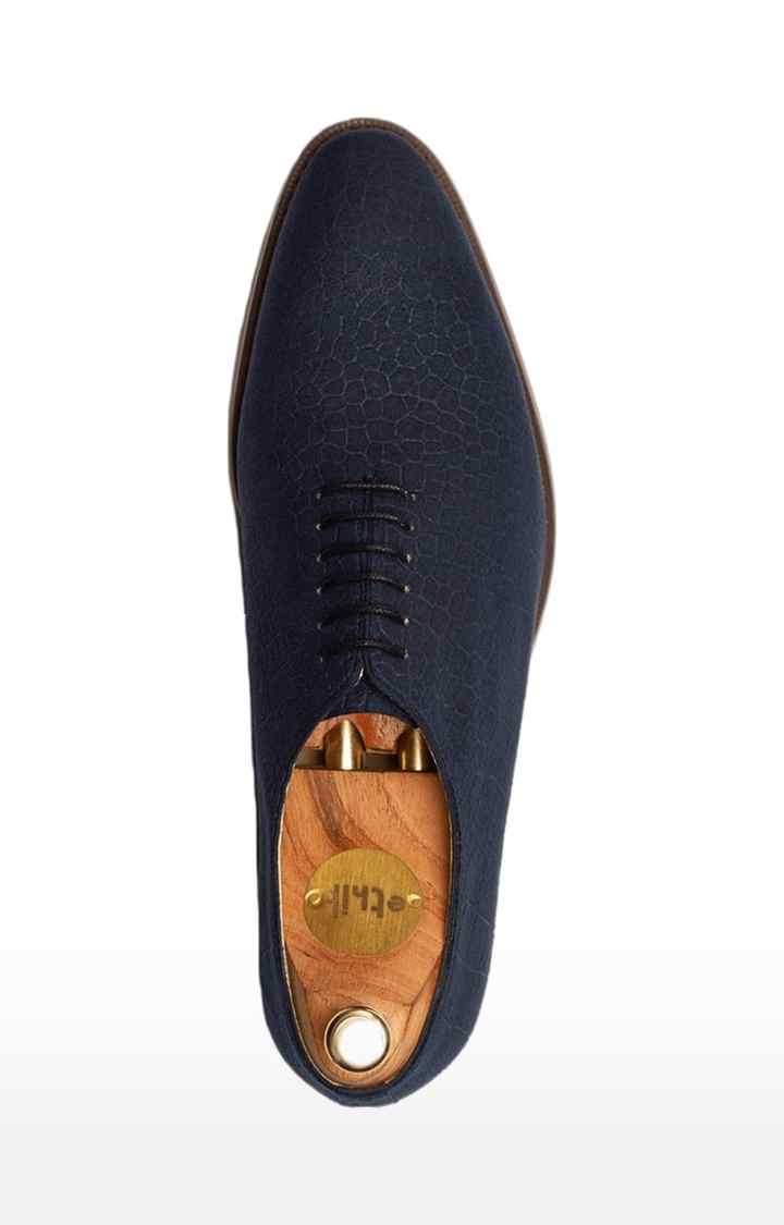 Men's Out of the Blu Blue PU Oxfords