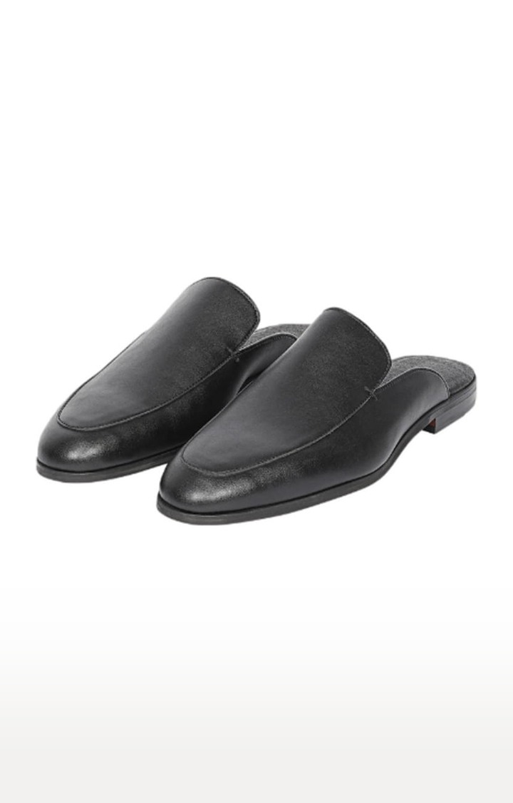 Mens black sale mules