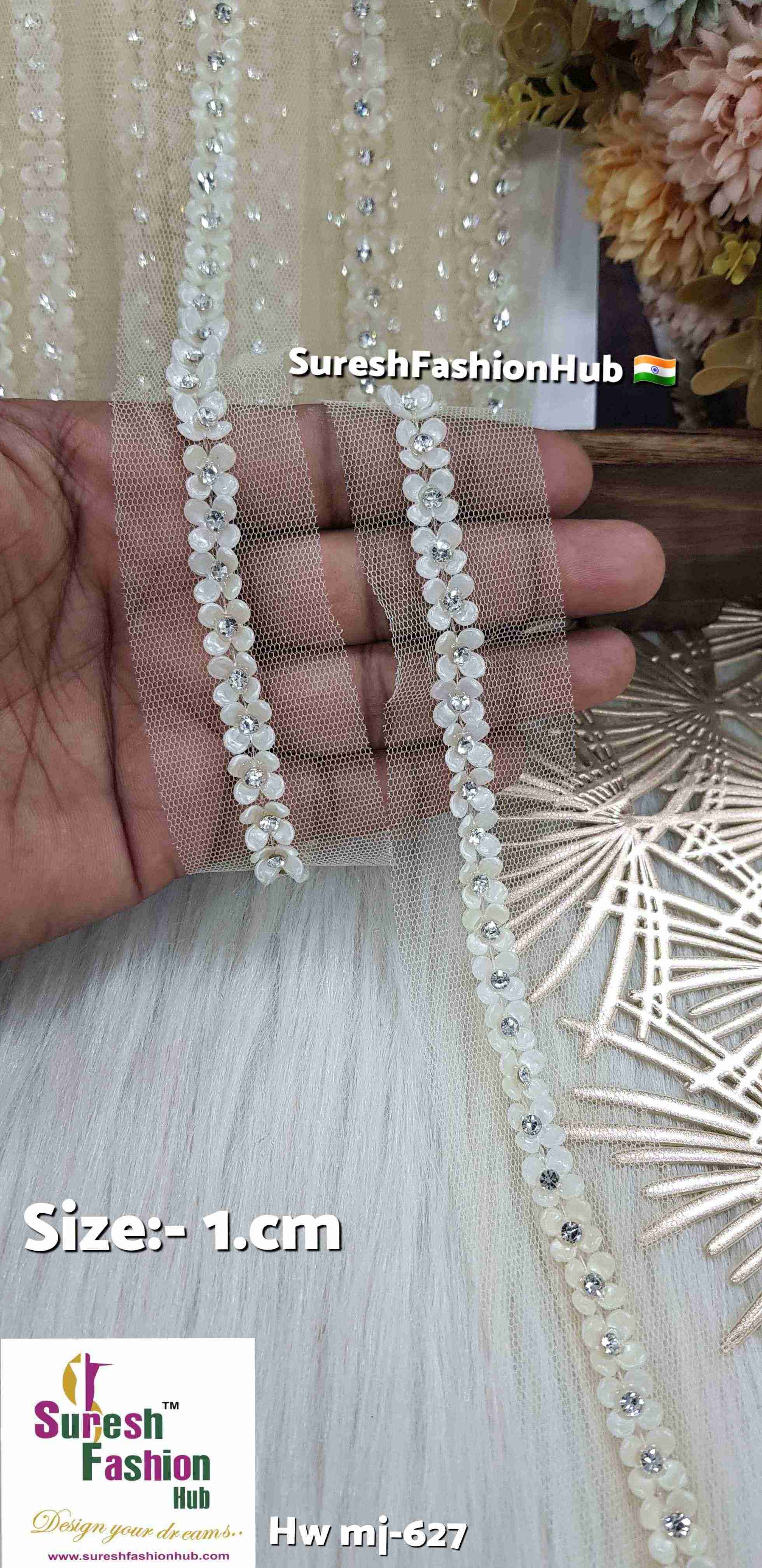 Pearl-Infused Elegance Lace