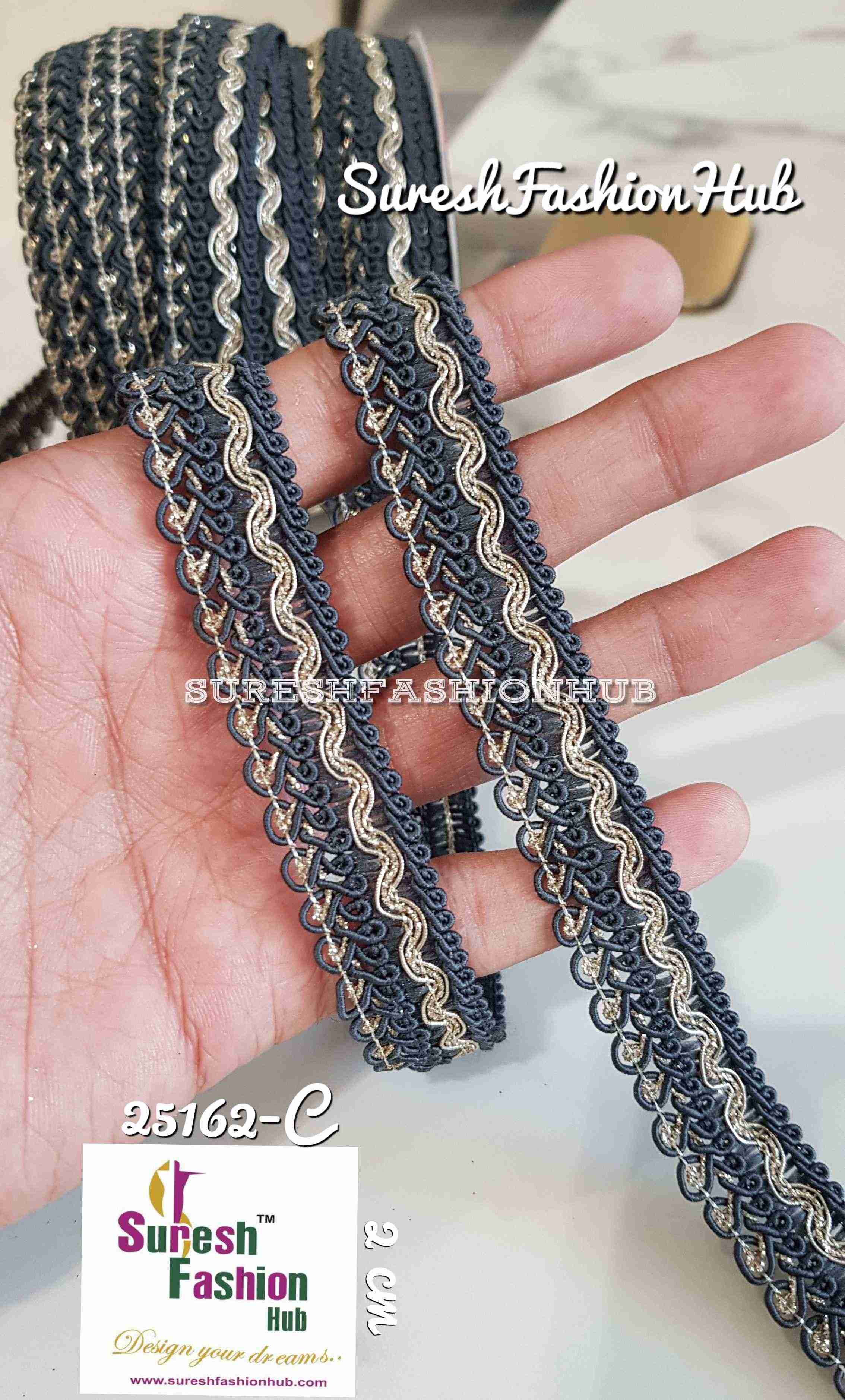 Indian Laces Embellishments Embroidery Saree Border Wholesale Silk Crafting Sewing Decorative Designer Ribbons #Blackborder #Fancylaces #Decorativetrims #Embroideredborder #Sewingtrims #テープ #minne #lndianlaces #Sareeborder #アニー都城 #pasamanerías #pasamaneriasbordadas #Embellishments #可愛いマスク #Embroiderytrimmings #アクセサリー