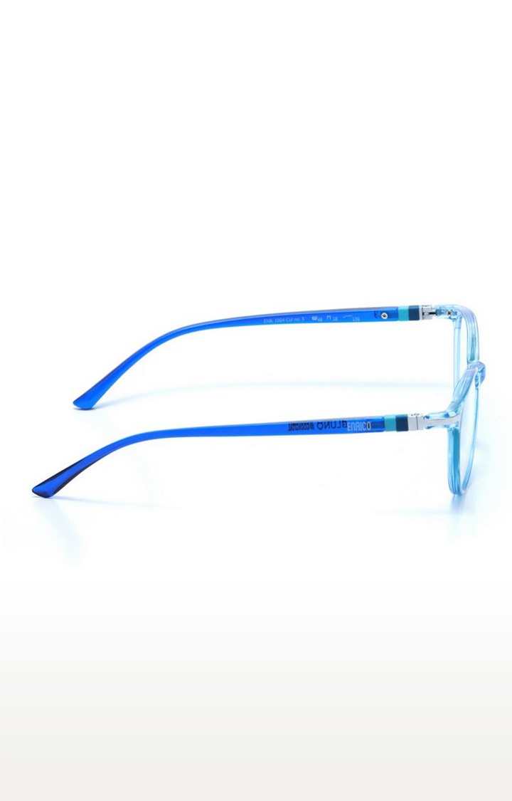 ENRICO Bluno Feather Classic Transparent Blue Computer Glasses