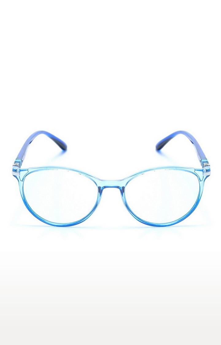 ENRICO Bluno Feather Classic Transparent Blue Computer Glasses