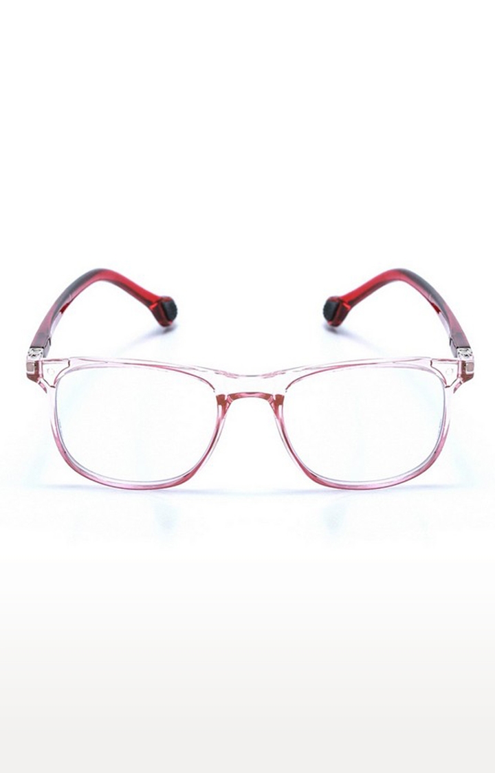 ENRICO | ENRICO Bluno Kids Feather W Transparent Red Computer Glasses for Kids 1