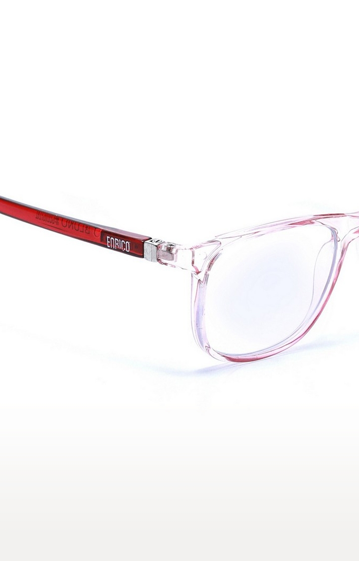 ENRICO | ENRICO Bluno Kids Feather W Transparent Red Computer Glasses for Kids 4