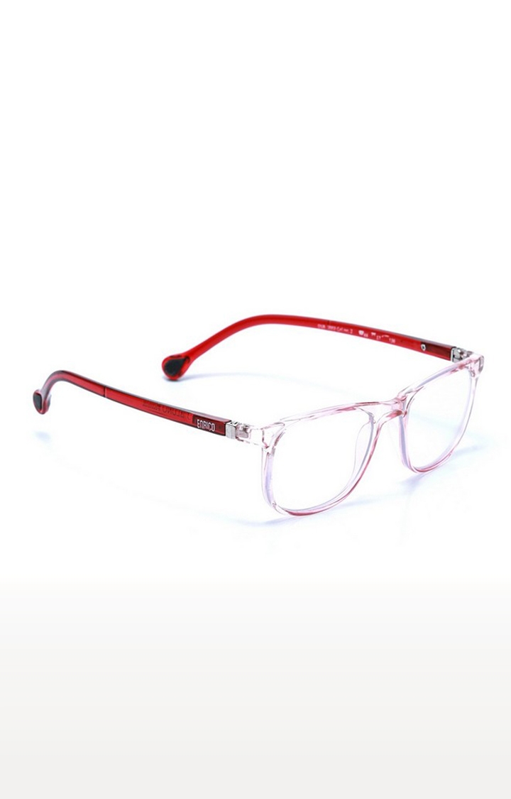 ENRICO | ENRICO Bluno Kids Feather W Transparent Red Computer Glasses for Kids 0