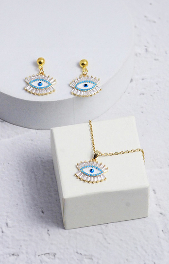 Allah Women's Necklace Blue Opal Zodiac Pendant Sterling Silver Chain –  Lulugem.com