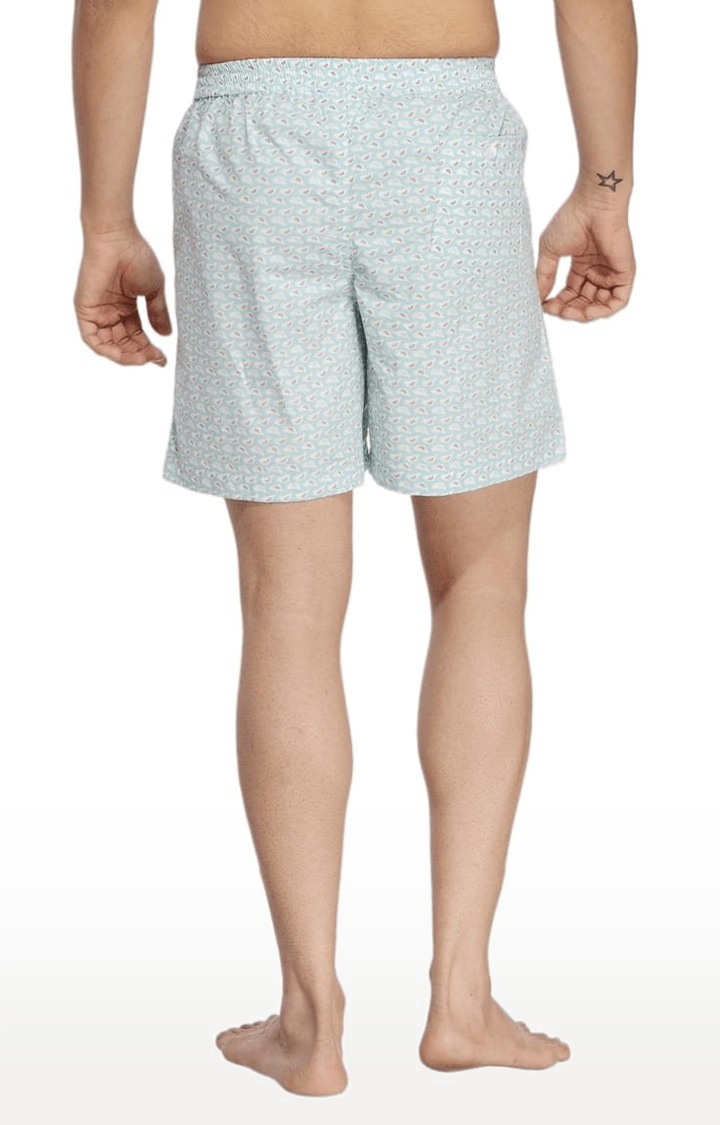 Men's Blue Comfortable Cotton fit Boxer