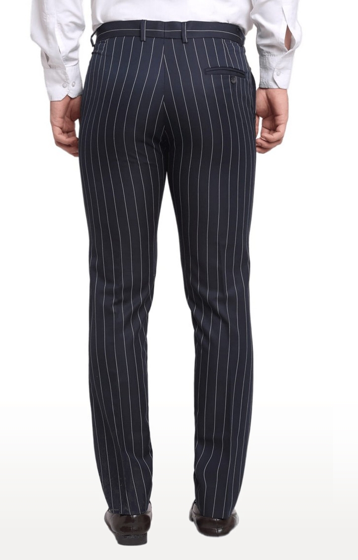 Principle Stripe Classic Fit Trousers — Clubclass