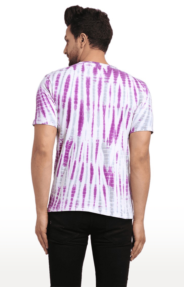 Ennoble | Men Multicoloured Cotton Relaxed Fit  Regular T-shirt 3