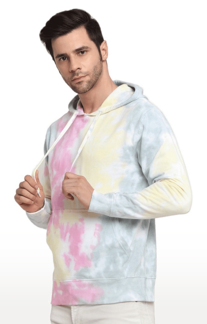 Men Multicoloured Cotton Relaxed Fit Sweatshirt