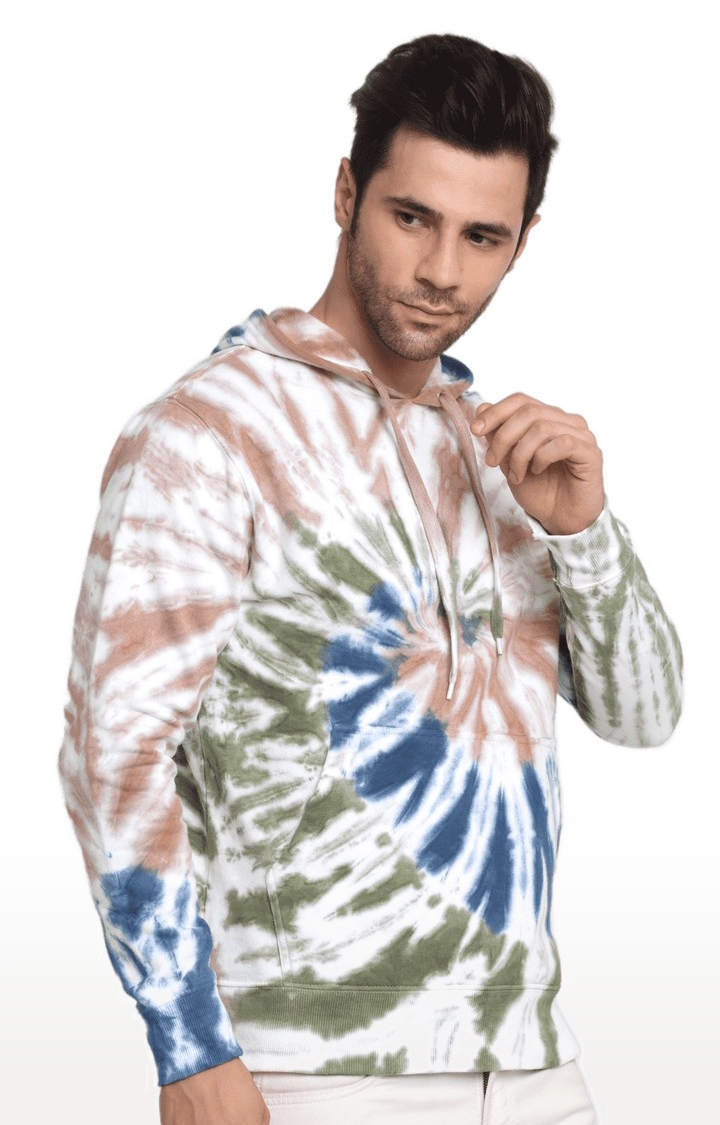 Ennoble | Men Multicoloured Cotton Relaxed Fit Sweatshirt 3