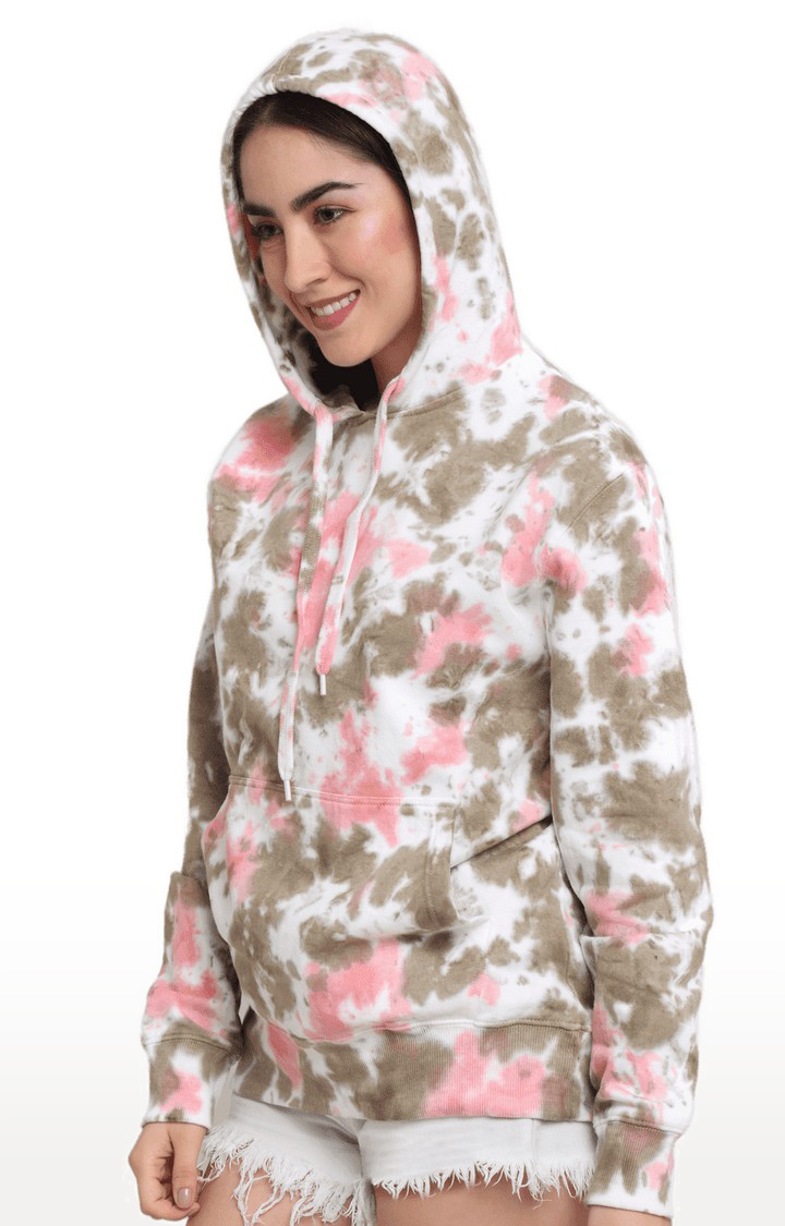 Women Multicoloured Cotton Relaxed Fit Sweatshirt