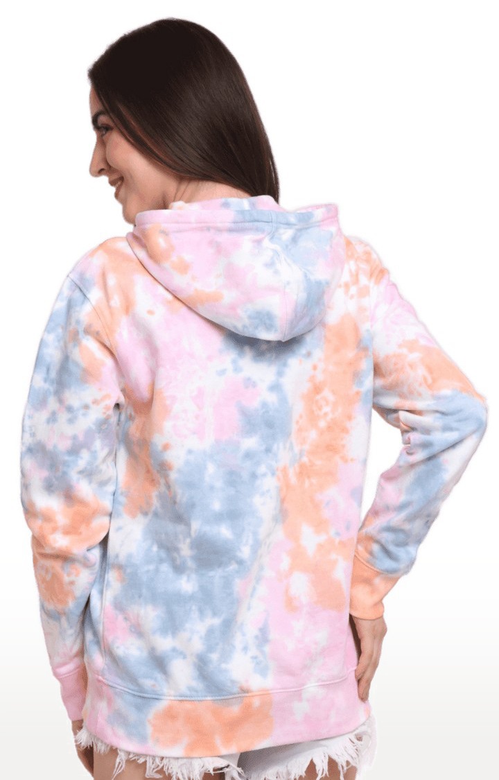 Ennoble | Women Multicoloured Cotton Relaxed Fit Sweatshirt 3