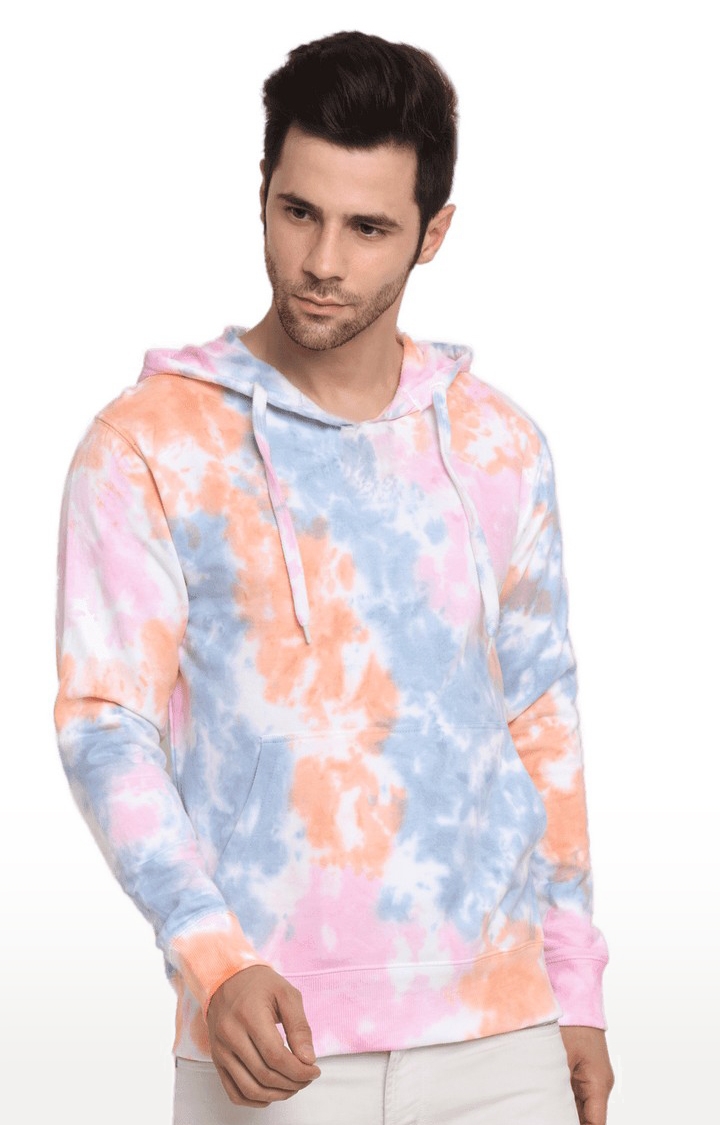 Ennoble | Men Multicoloured Cotton Relaxed Fit Sweatshirt
