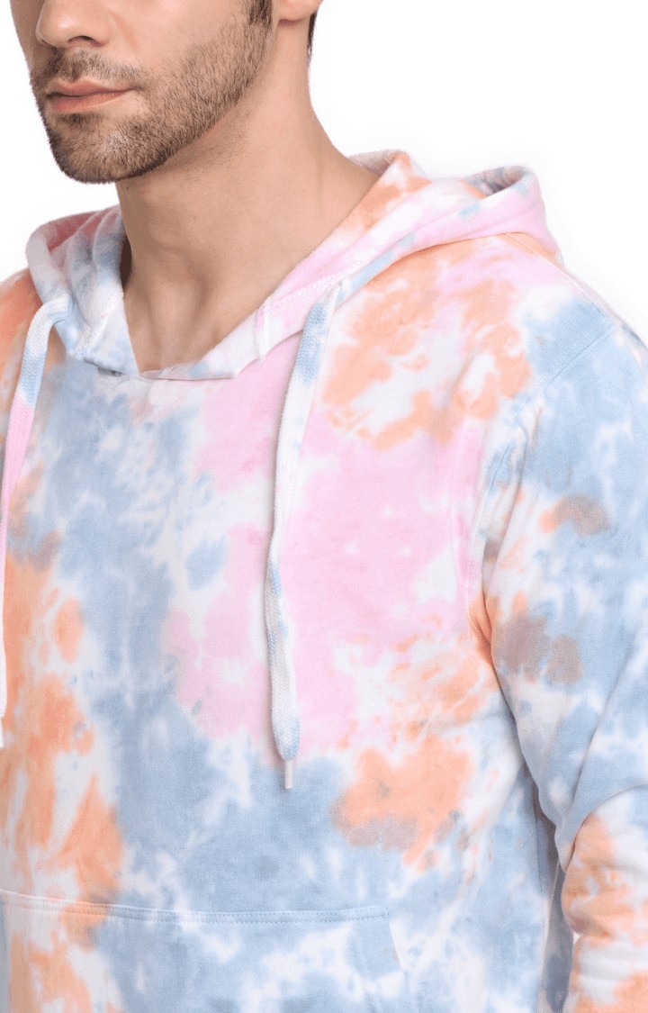 Men Multicoloured Cotton Relaxed Fit Sweatshirt