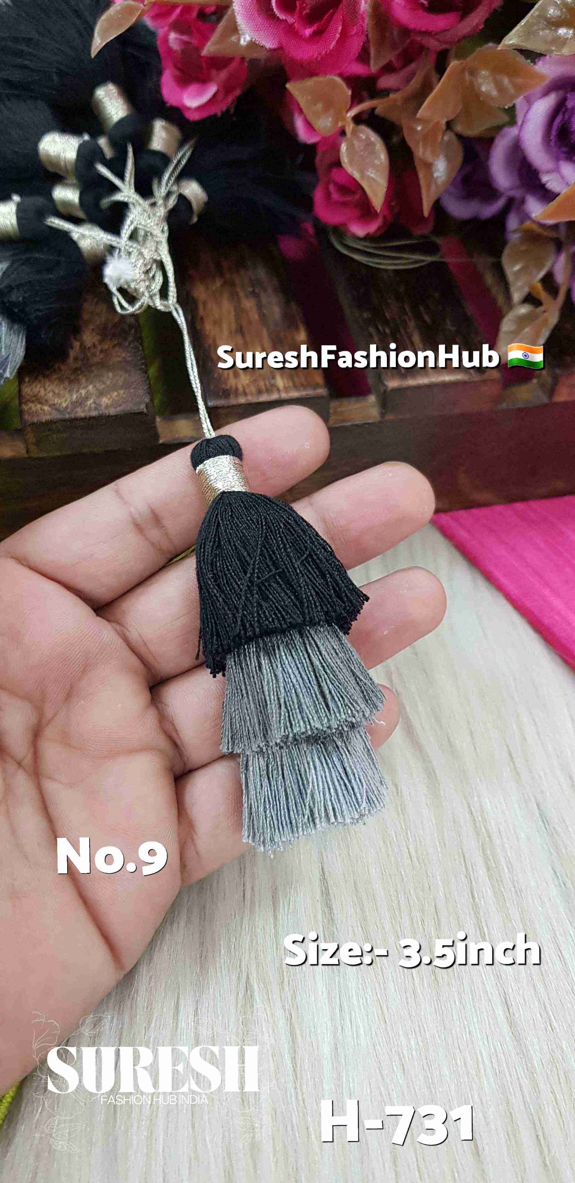 Forest Fest Thread Tassel – Color No 9 : H-731