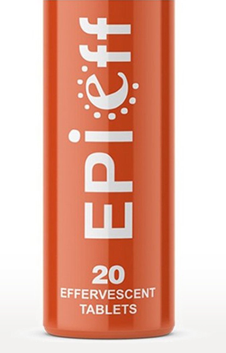 Epieff 1000mg - Vitamin C with Amla Extract - Immunity Booster 20 Effervescent Tablets : Pack of 6