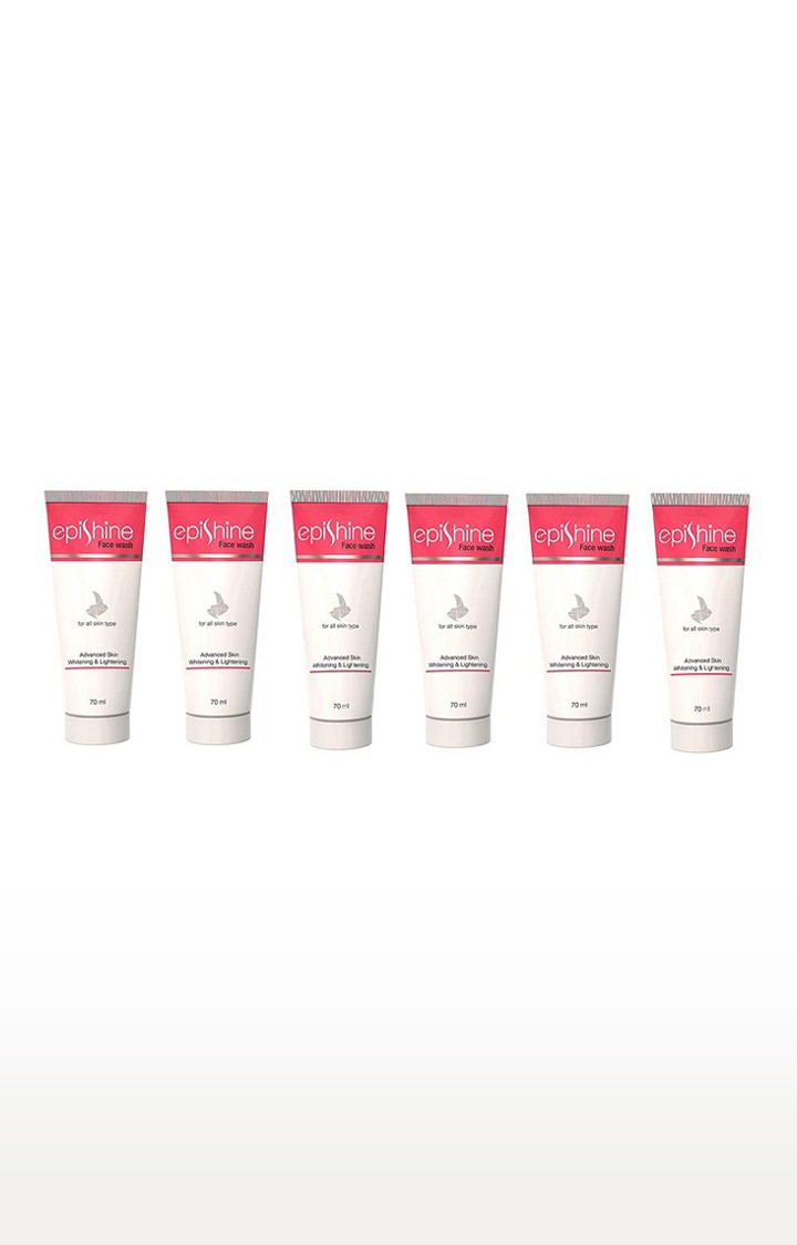 Epishine Face Wash (70ml): Pack of 6