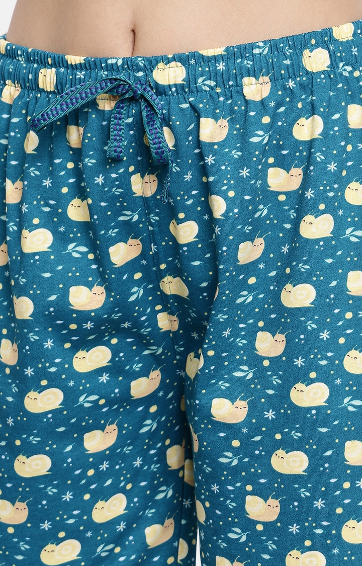 Ellete | Blue Cotton Pyjama Set 4
