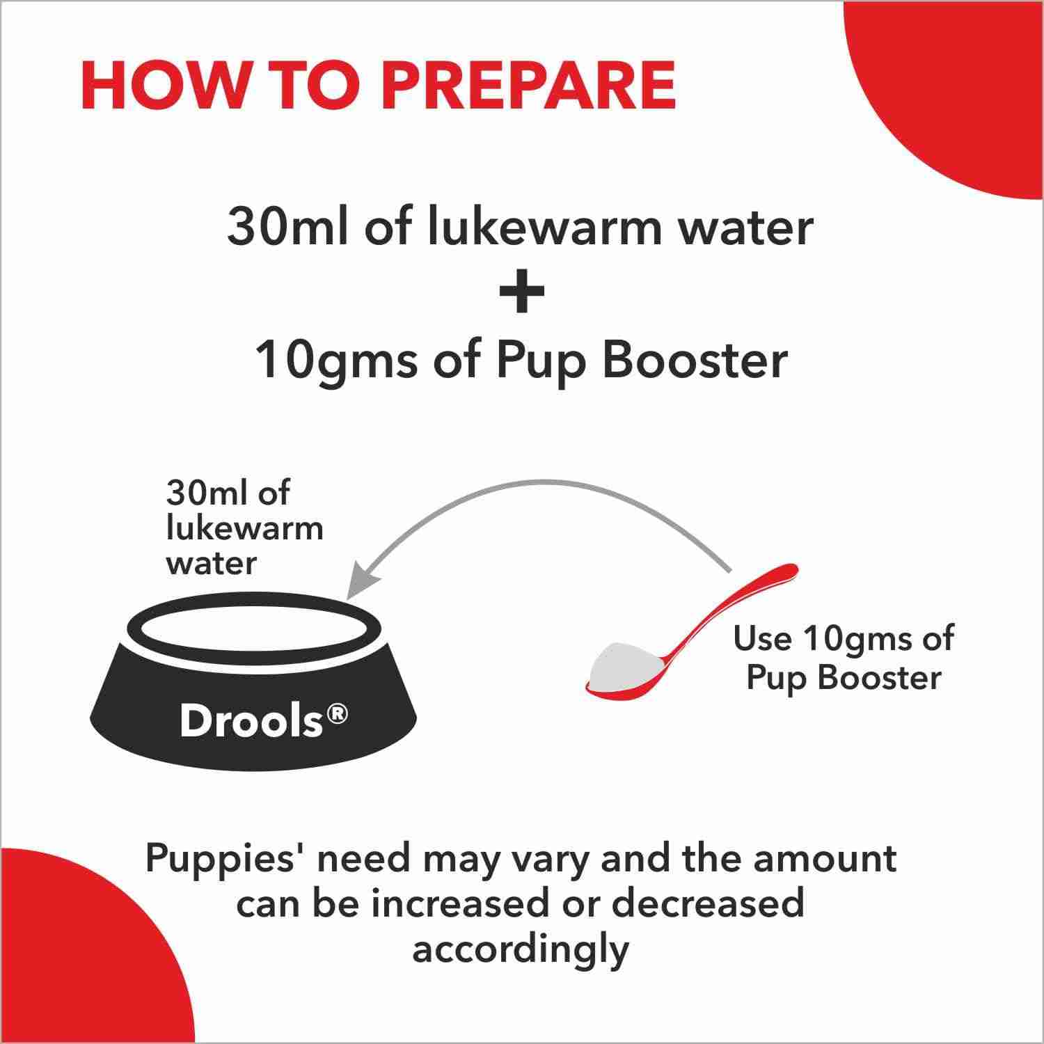 Drools Pup Booster for Dogs Weaning Diet, 300g