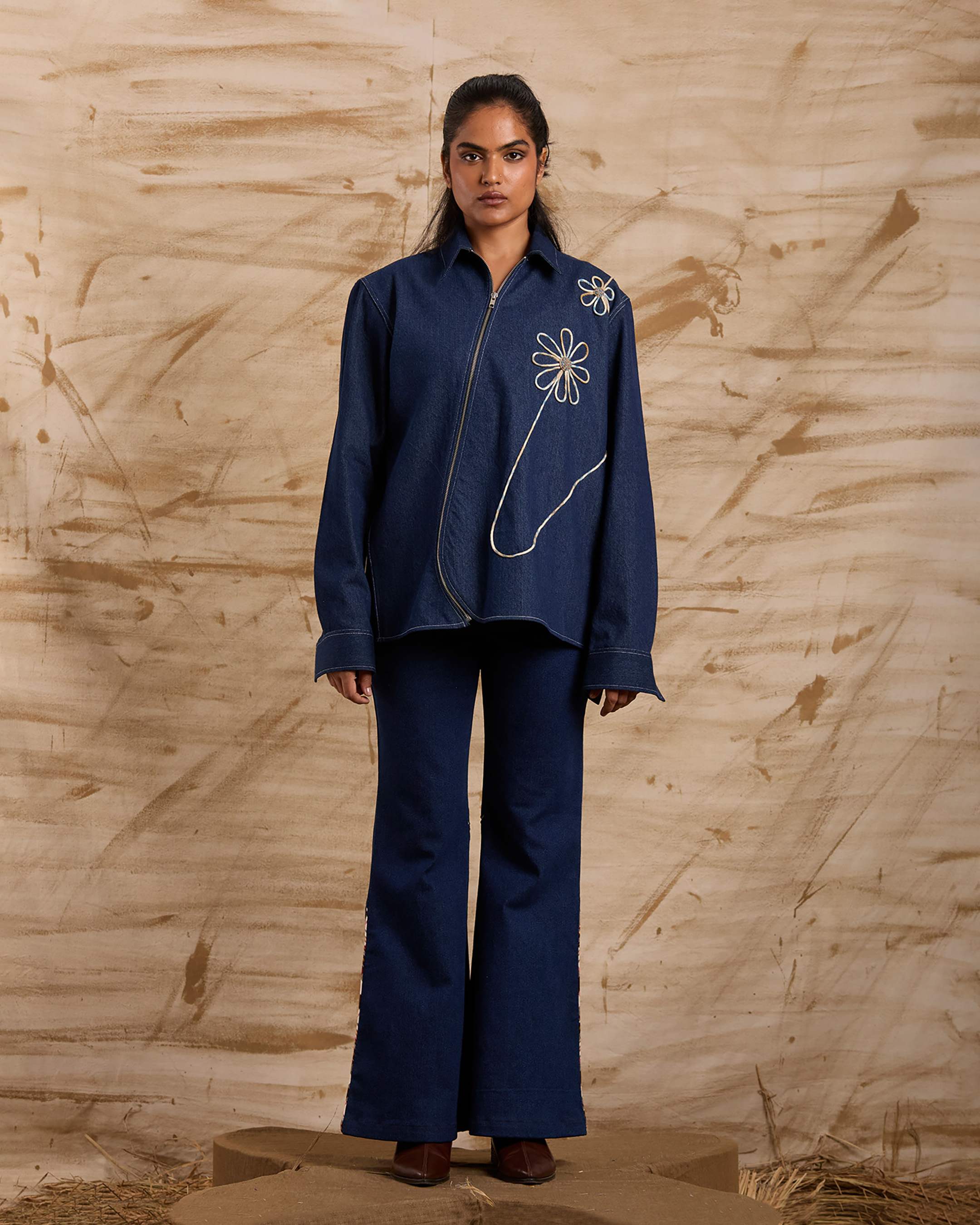No Time to Die Malar Embroidered Jacket