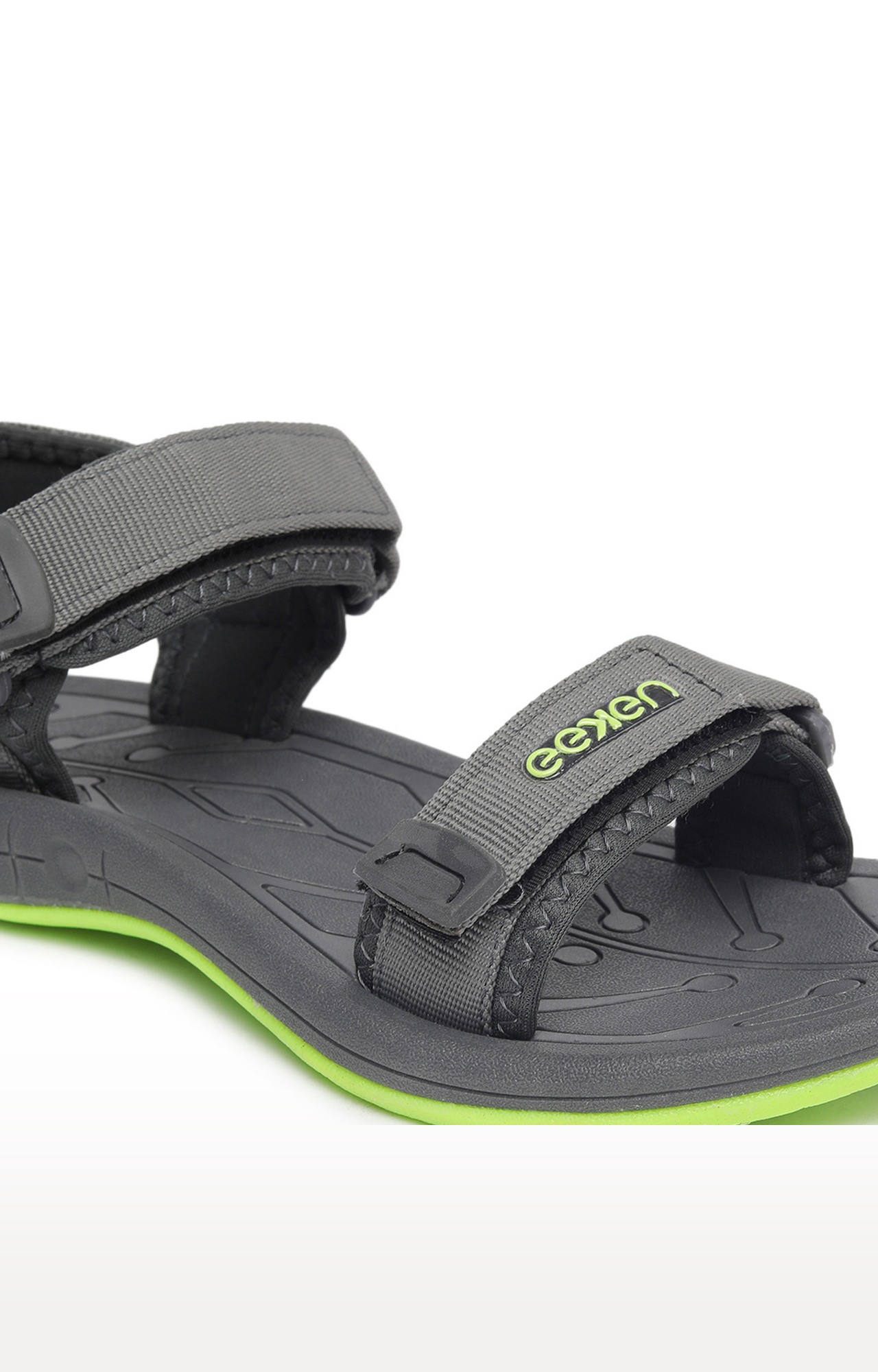 Eeken Fluorescent Green Lightweight Sandal For Men By Paragon