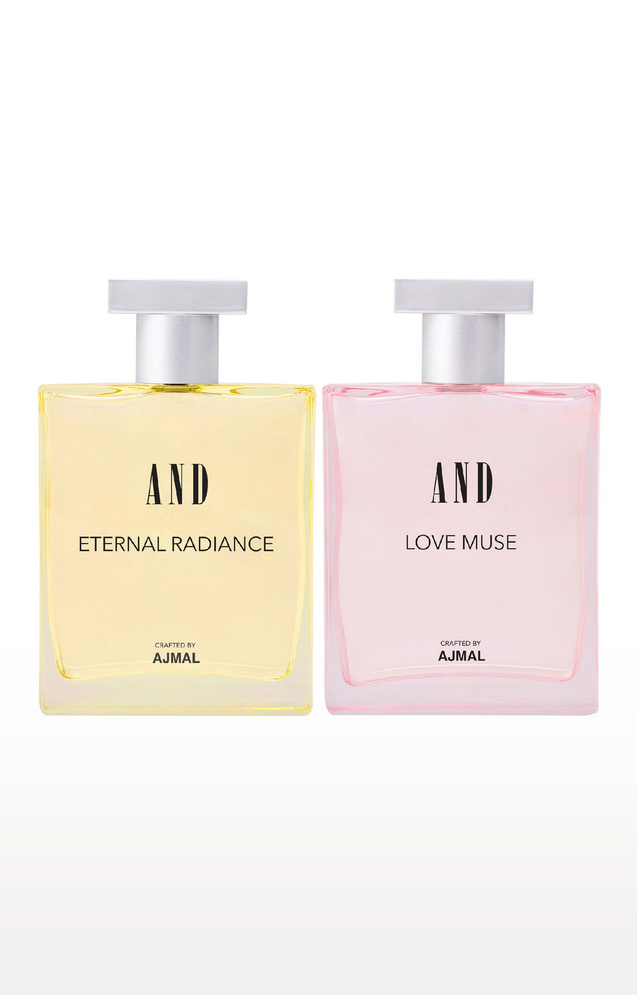 AND Eternal Radiance & Love Muse Pack of 2 Eau De Parfum 50ML each for Women Crafted by Ajmal 
