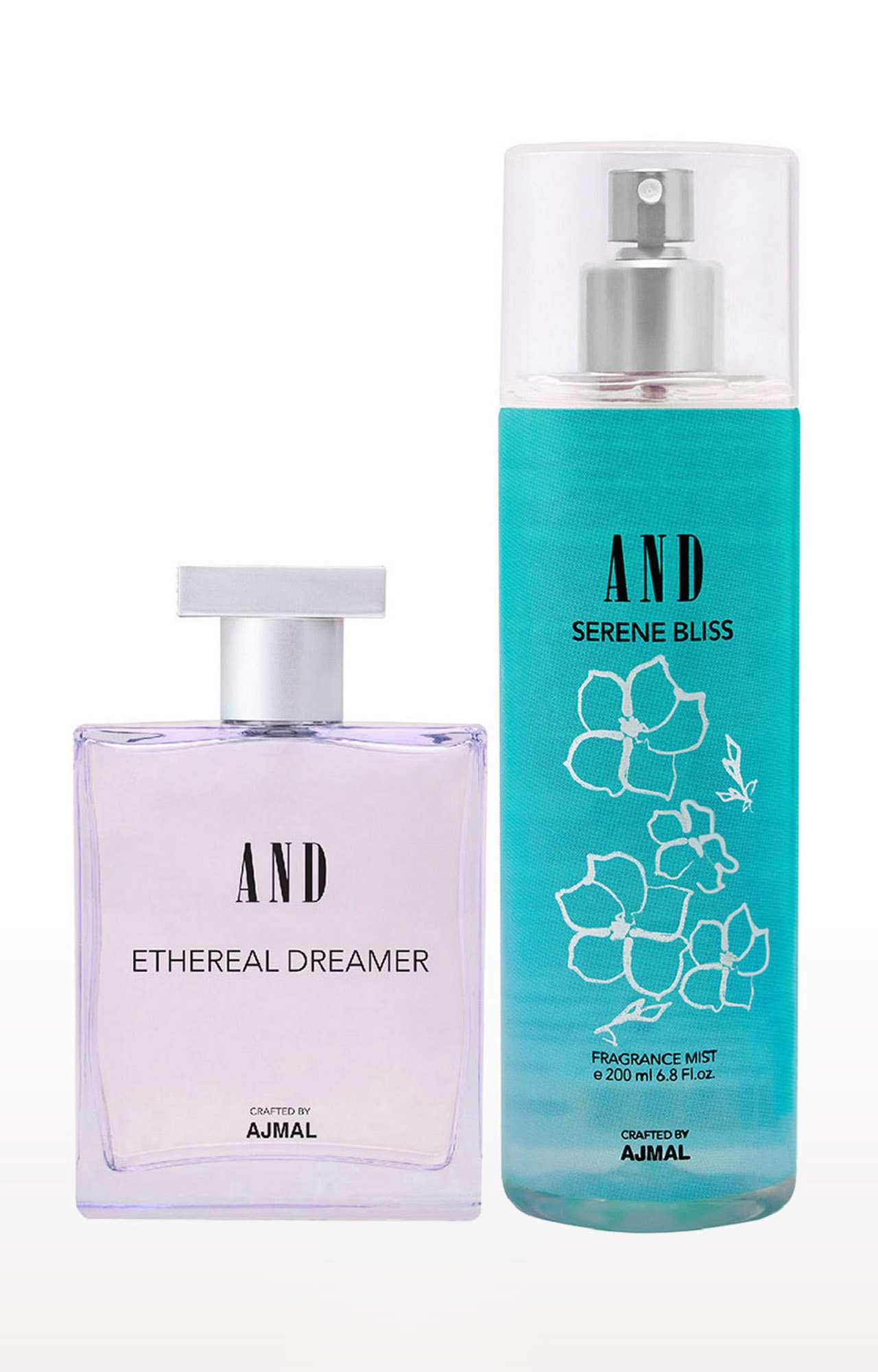 AND Ethereal Dreamer Eau De Parfum 50ML & Serene Bliss Body Mist 200ML