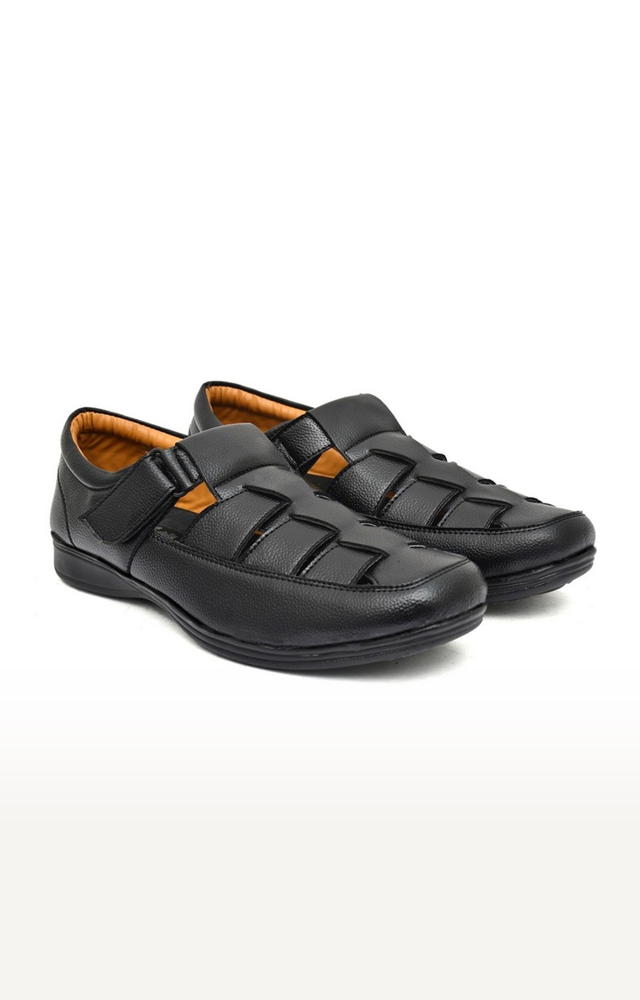 Edelie | Men's Black Sandals