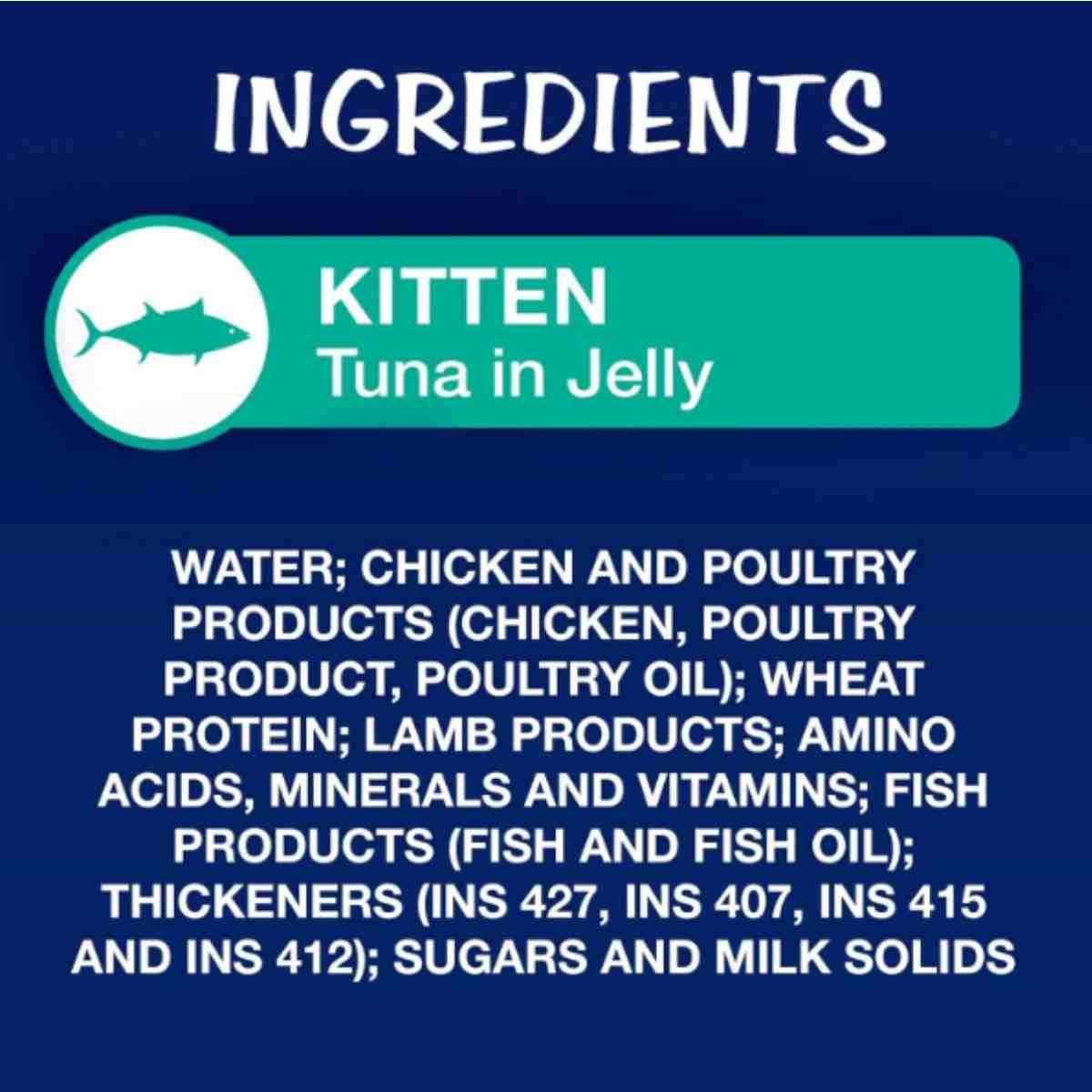 Purina Felix Tuna in Jelly Wet Kitten Food - 85gm