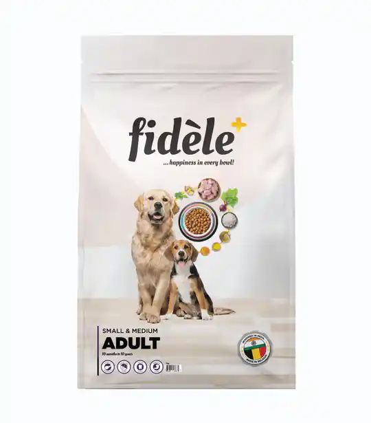 Fidele Plus Small & Medium Breed Adult Dry Dog Food