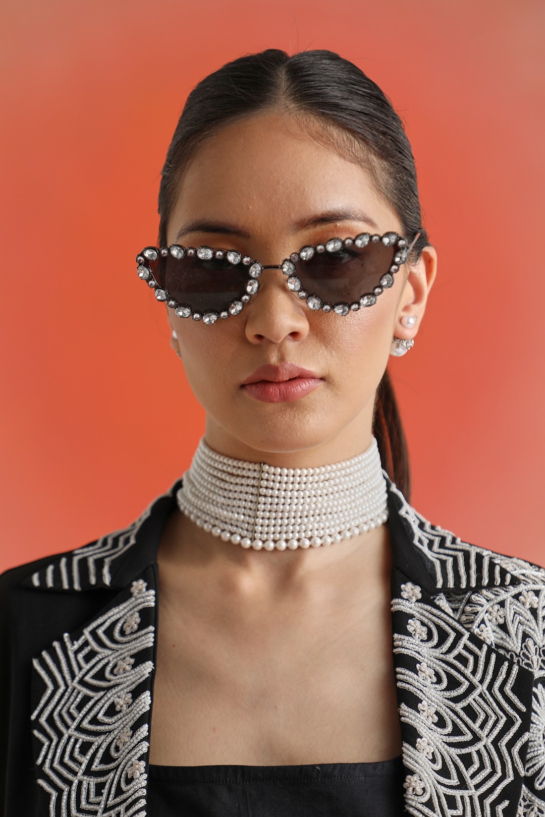 Kiara sunglasses Gold and black