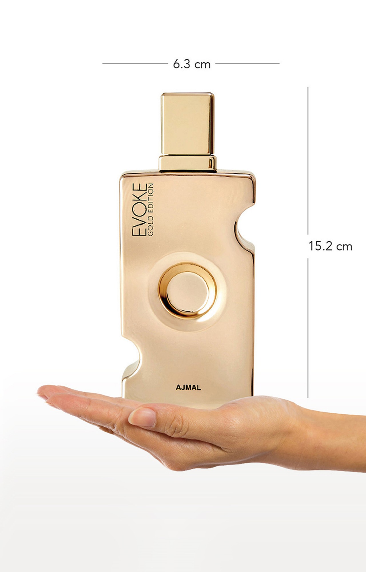 Ajmal Evoke Gold Edition Her EDP 75ML Long Lasting Scent Spray Fruity Perfume Gift For Women - Made In Dubai