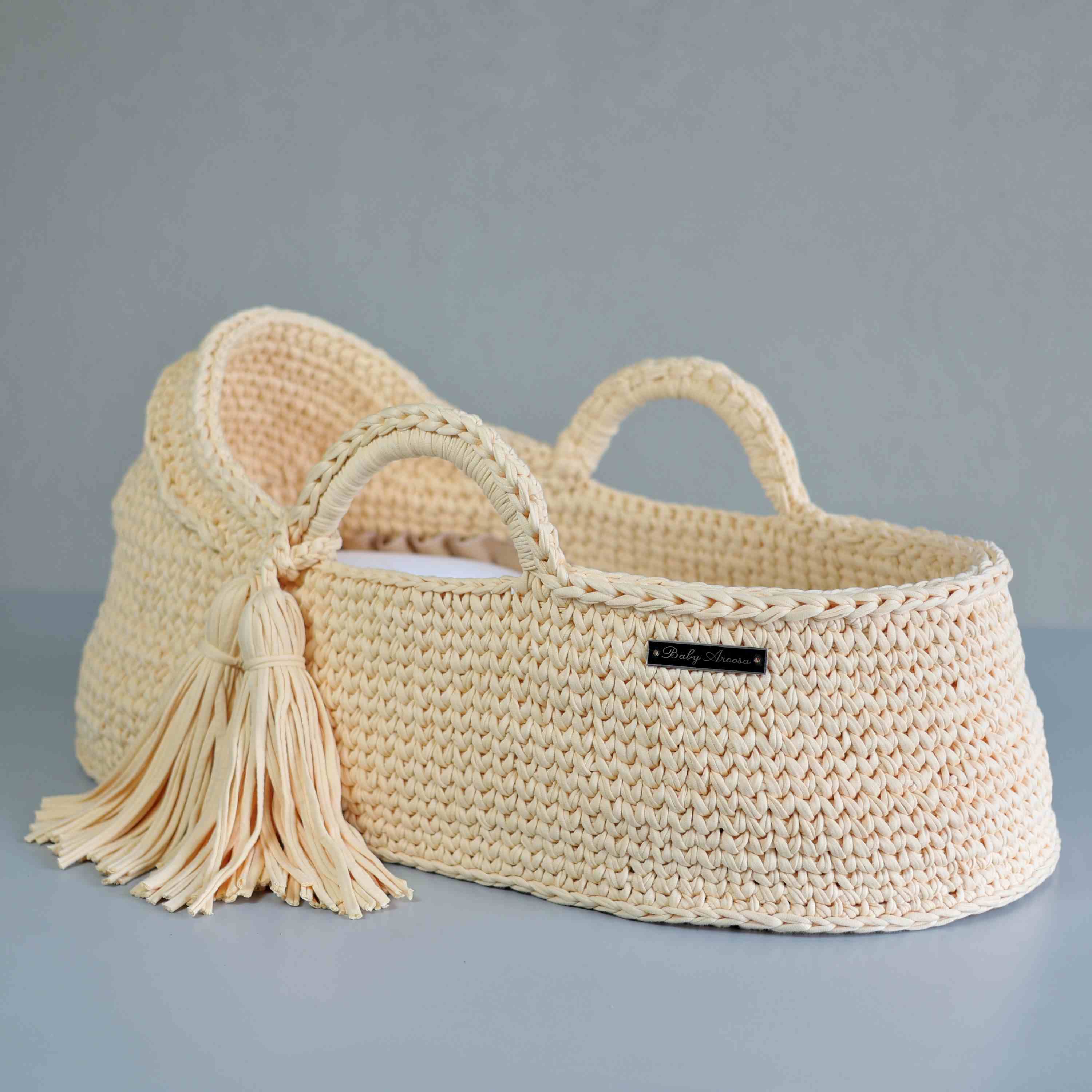 Dreamy Cream Moses Basket