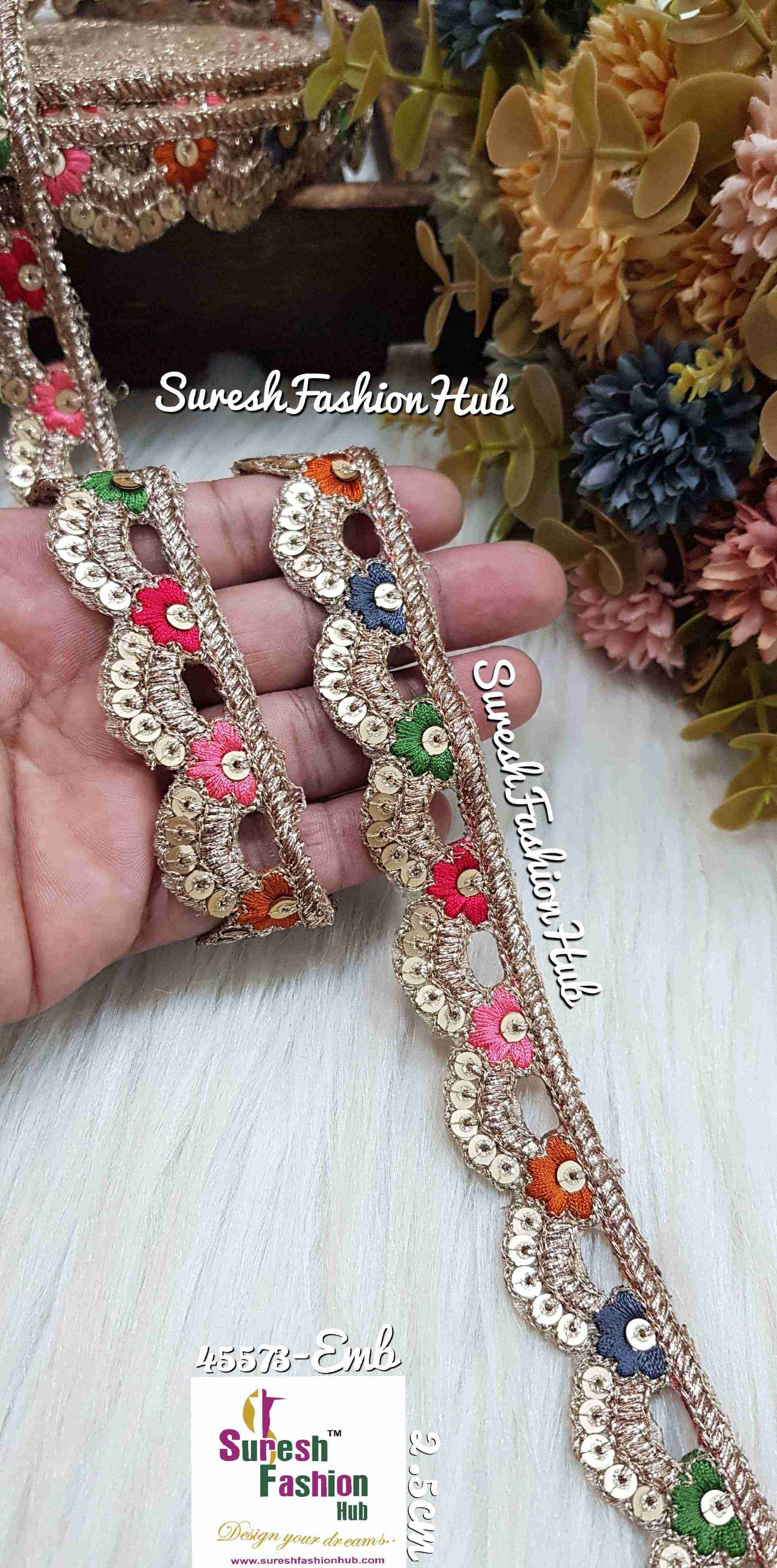 Delicate Embroidery Thread Lace