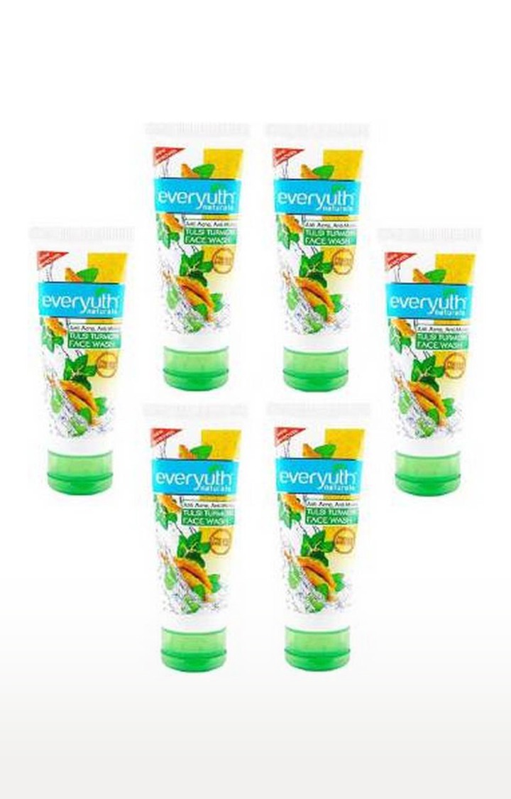 Everyuth Naturals Anti Acne, Anti Marks Tulsi Turmeric Face Wash Face