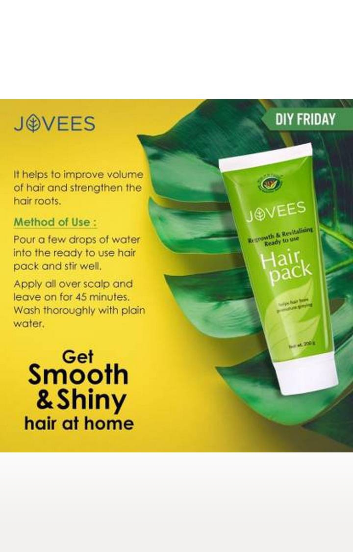 Jovees | Jovees Regrowth & Revitalising Hair Pack For Hair Growth 200Gm 1