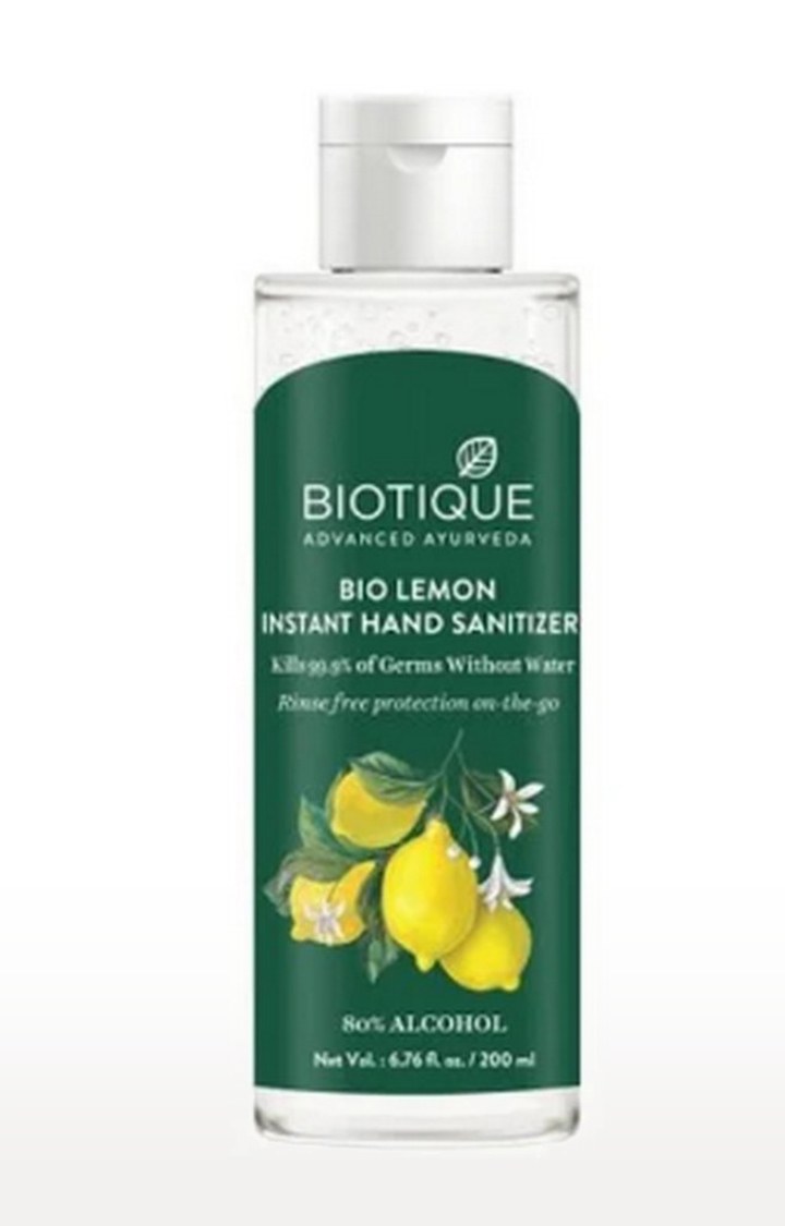 Biotique Bio Lemon Instant Hand Sanitizer 200 Ml 3