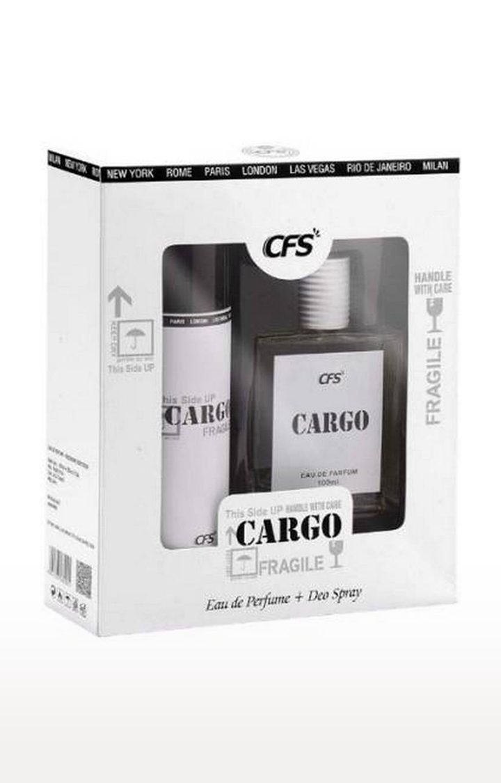 CFS | CFS Cargo White 100Ml Perfume With 200Ml Cargo White Deodorant | Long Lasting Best Perfume & Deodorant (2 Items In The Set) 0
