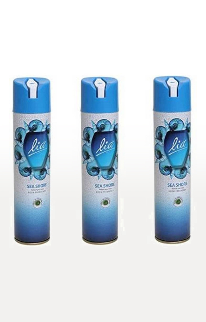 Lia Room & Car Freshener | Lia Room Freshner Sea Shore Spray (3*160g) 0