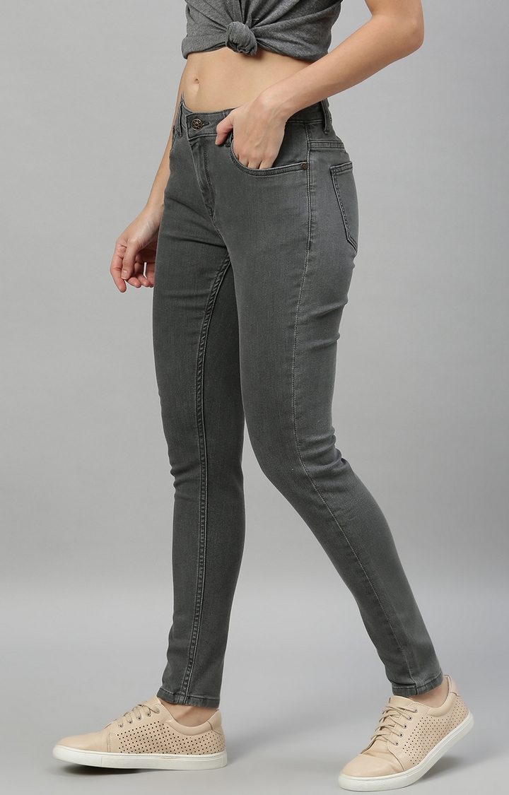 Enviously Young | Enviously Young Mid Rise Grey Jeans 2