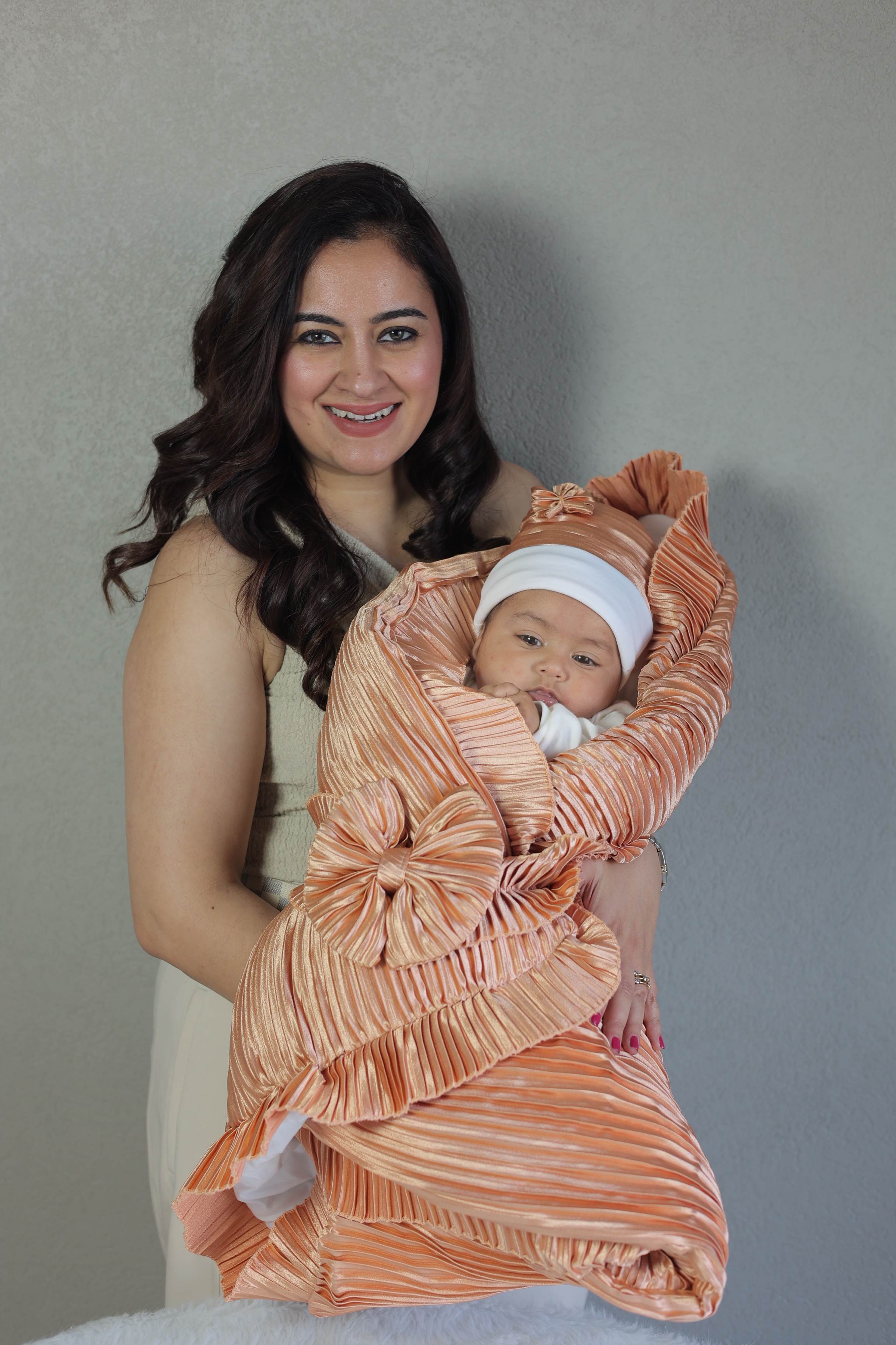 Golden Embrace Baby Drape Set