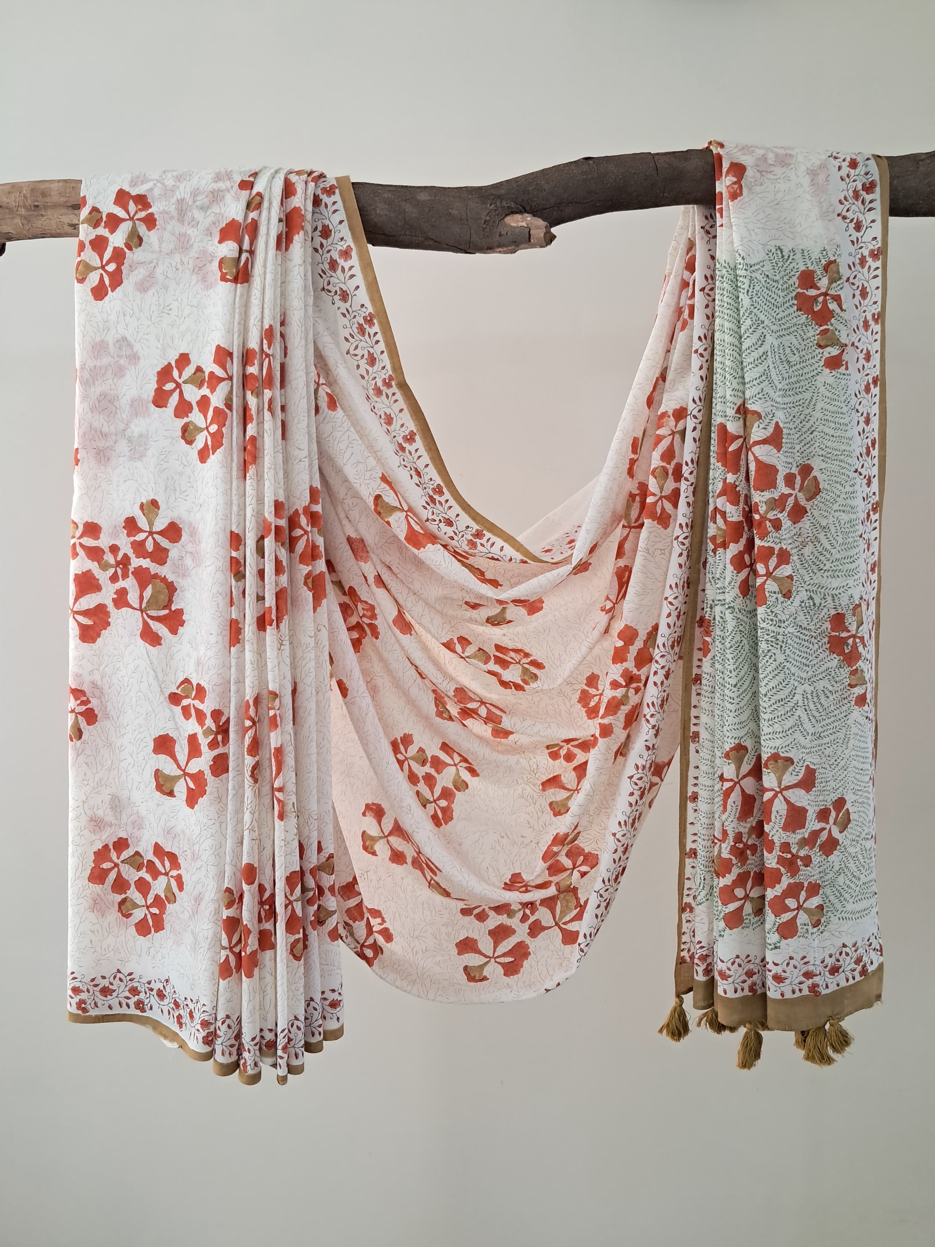 Mull Cotton Saree