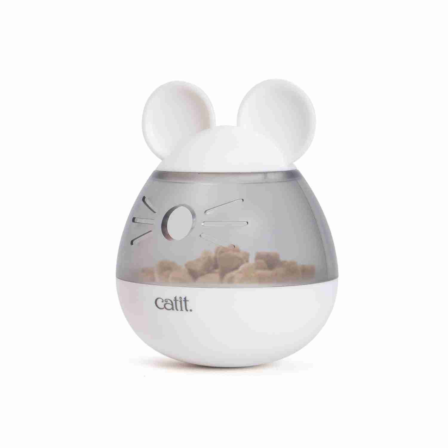 Catit PIXI Treat Dispenser, Slow feeder Interactive Toy for Cats – Mouse