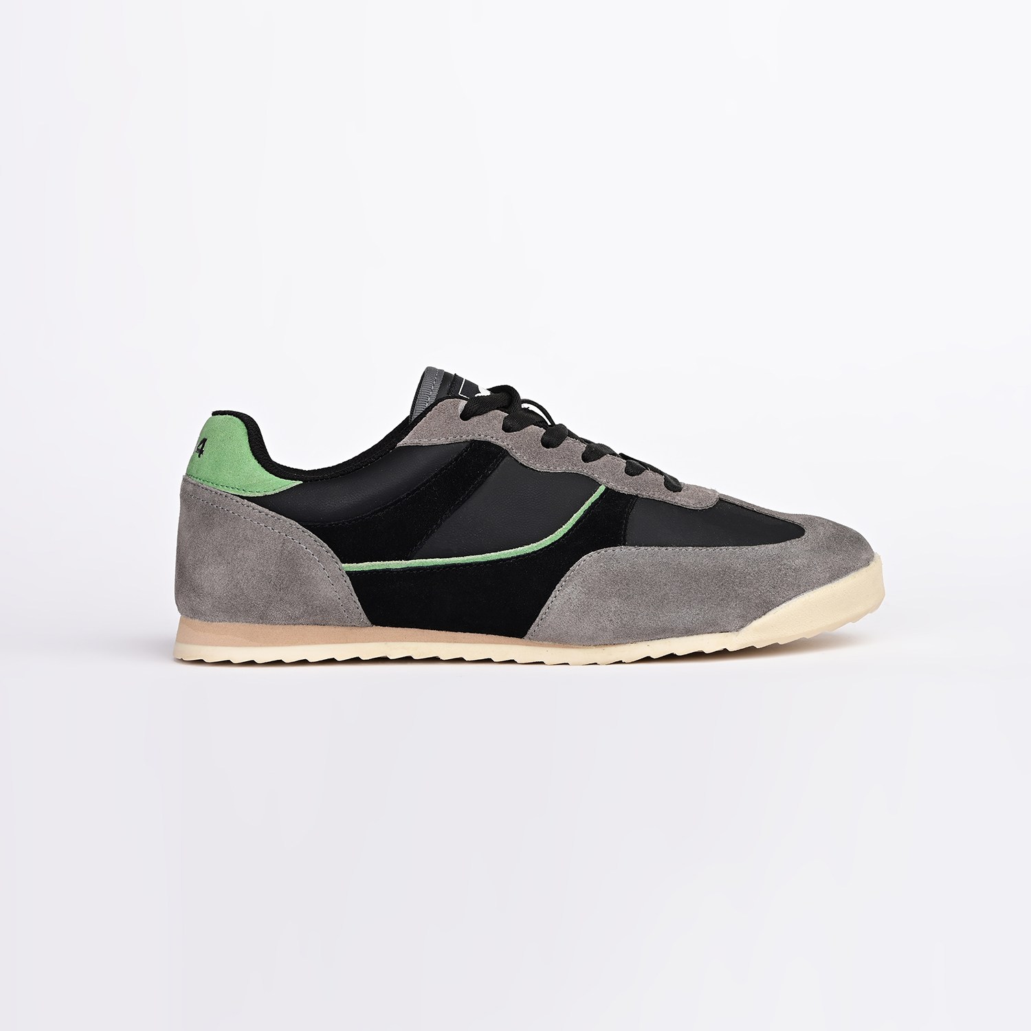 GAS | Men's HyperTrack Black Grey Sneakers|2