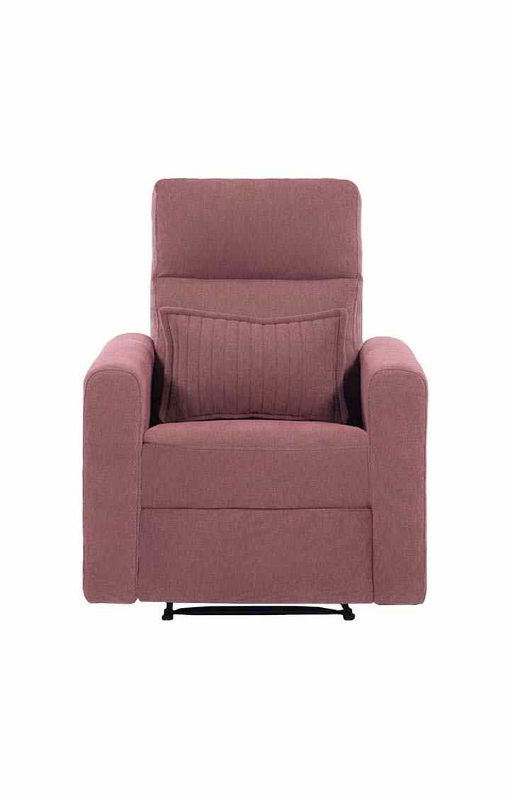 neudot Eazy Boy Single Seater Fabric Recliner - Ceramic Pink